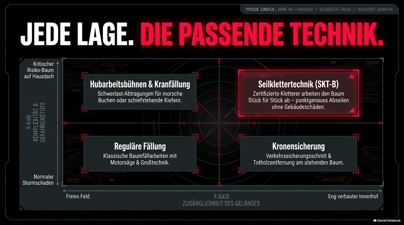 Jede Lage &ndash; die passende Technik