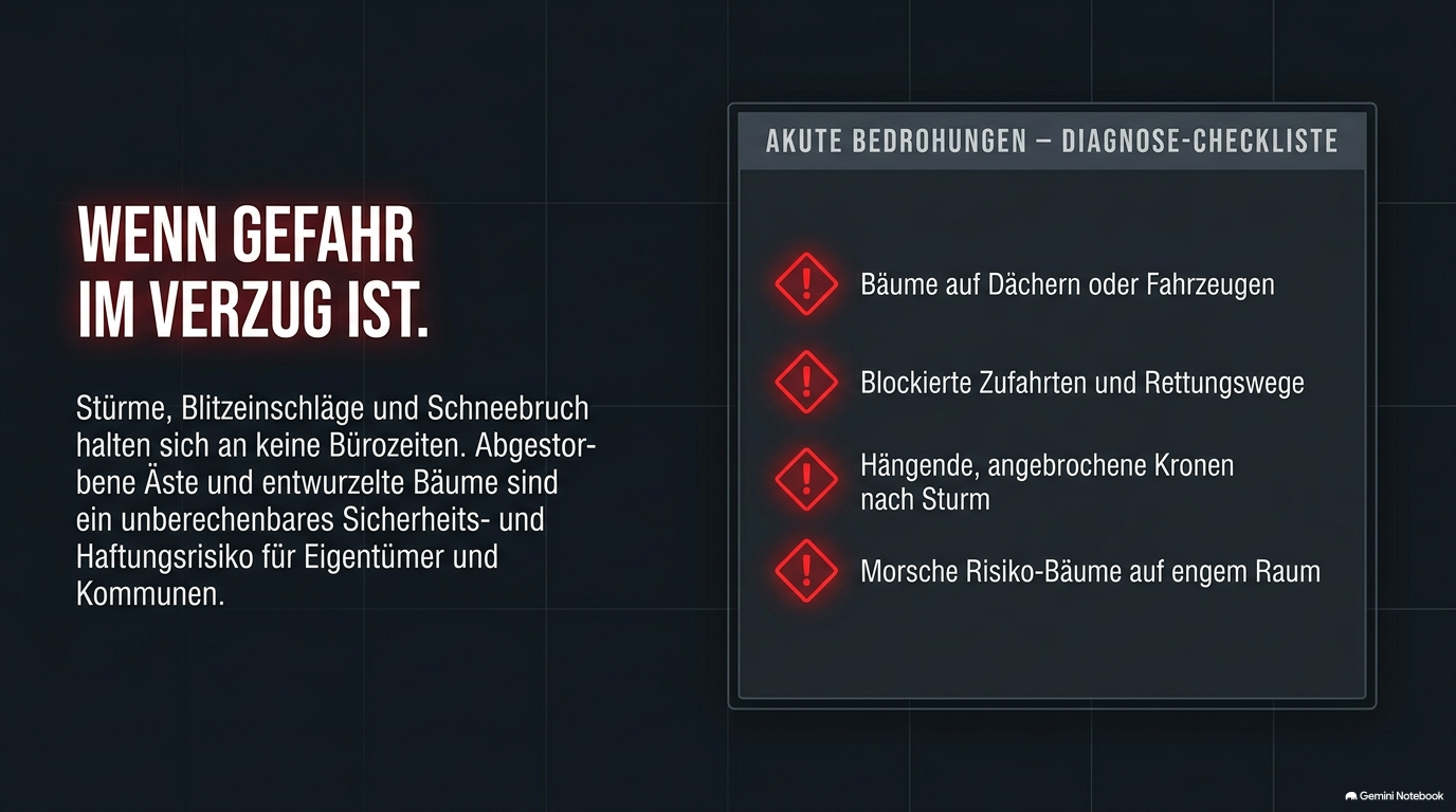 Wenn Gefahr im Verzug ist